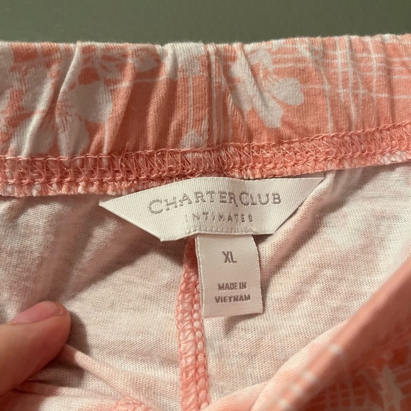 NWT Charter Club Sz XL PJ Top & Bottoms Set! - Picture 7 of 7